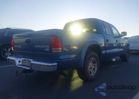 2003 Dodge Dakota Slt from USA, damaged, VIN 1D7HL48N53S188563